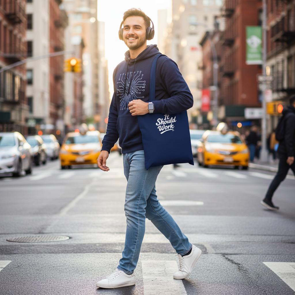 It Should Work™ - Classic Cotton Tote Bag | For everyday problem solvers