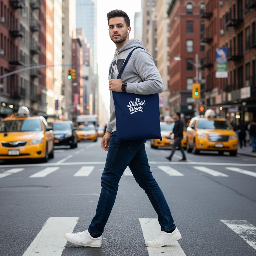 It Should Work™ - Classic Cotton Tote Bag | For everyday problem solvers